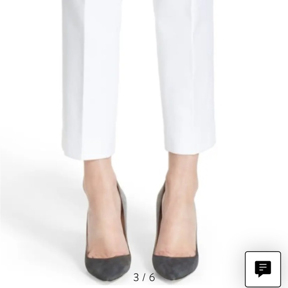 Manolo Blahnik / BB 105 grey ombre ombré suede point toe pumps heels 37.5 - Picture 6 of 10